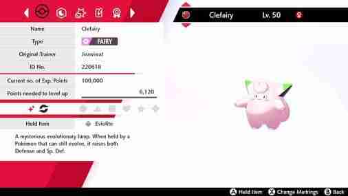 Free Shiny Clefairy