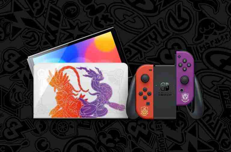 Pokémon Scarlet and Violet OLED Nintendo Switch