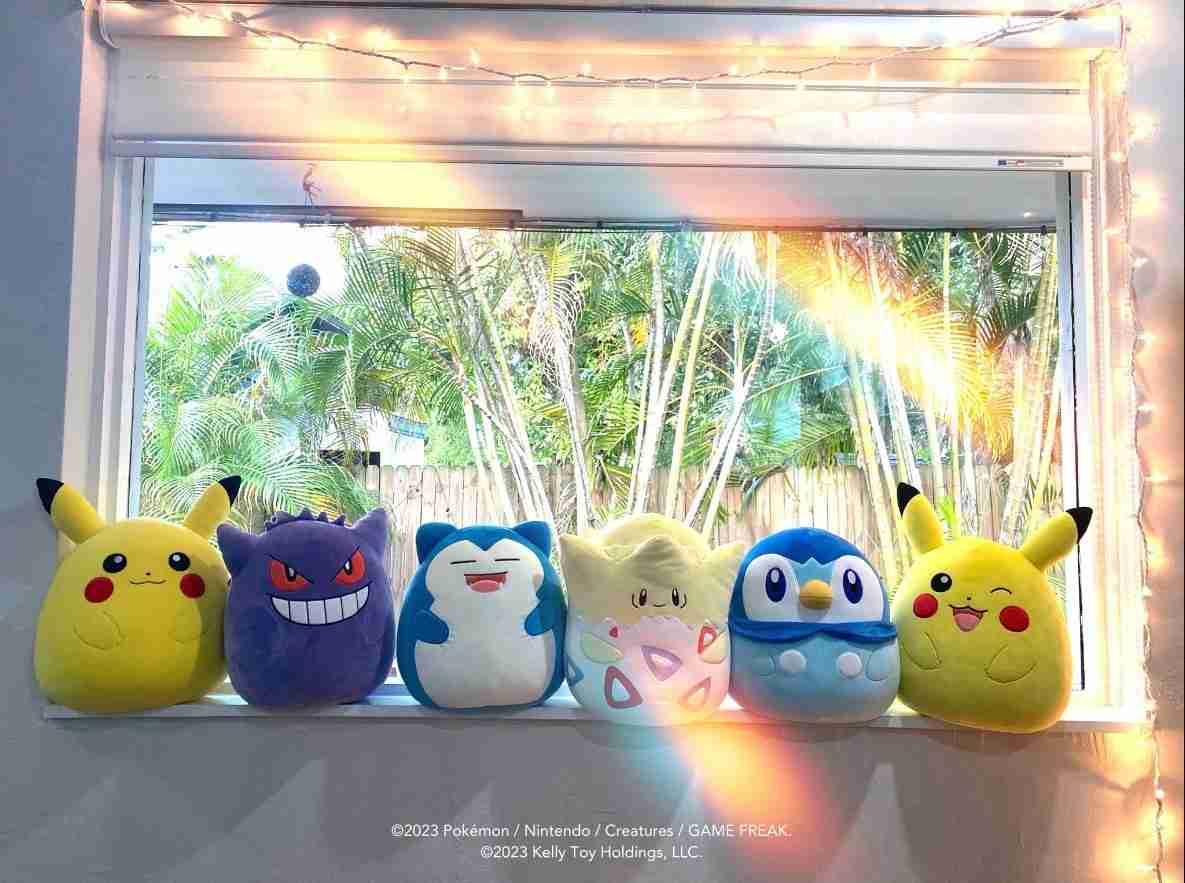 Piplup and Winking Pikachu Squishmellows