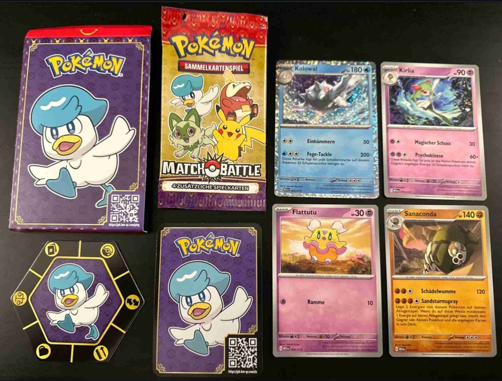 Nintendo Pokemon Trading Card Game Cards HOLO McDonald's Shining