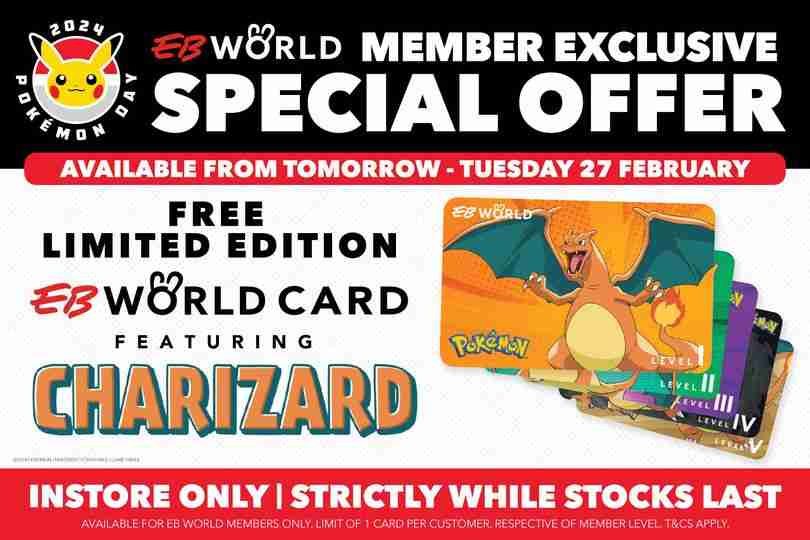 Charizard EB World Card