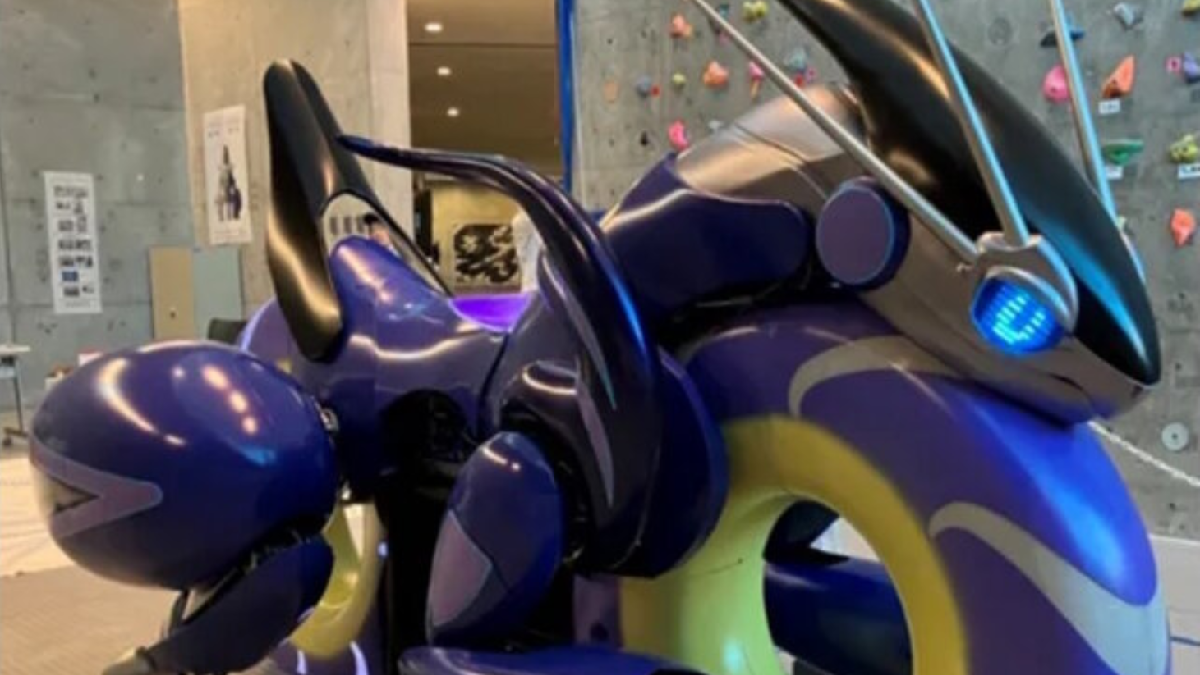 Real-Life Miraidon Motorcycle