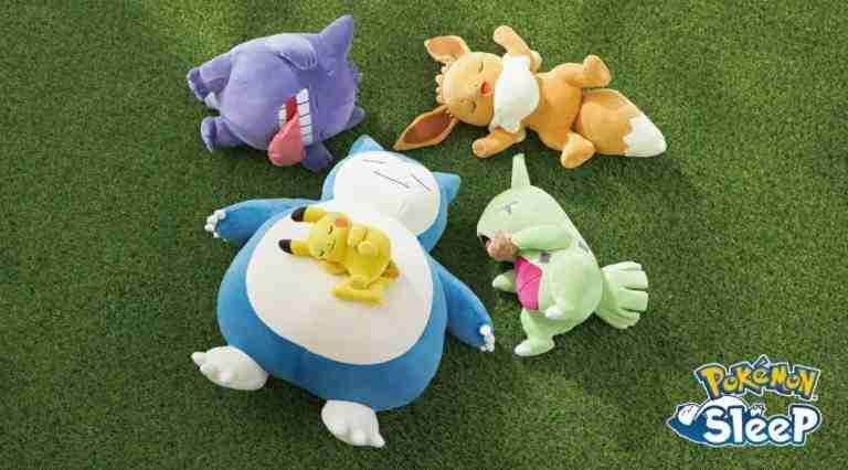 Pokemon Sleep plushes