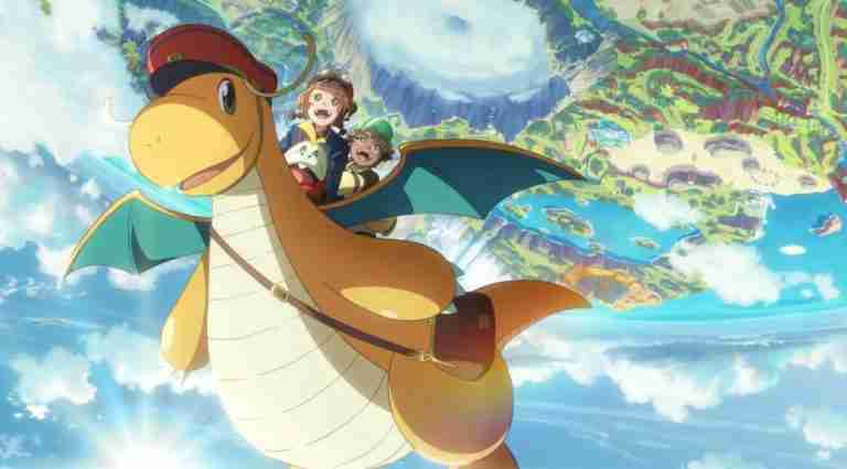 Dragonite and the Postman Anime