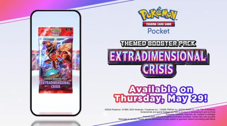 Pokémon TCG Pocket Extradimensional Crisis Expansion