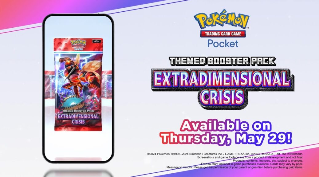Pokémon TCG Pocket Extradimensional Crisis Expansion