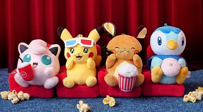 Lotte Cinema Pokémon Keychains