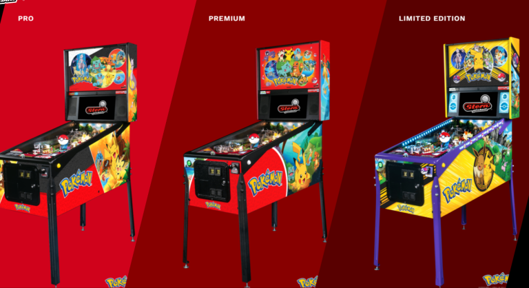 Stern Officially Reveals and Releases Pokémon Pinball Machine