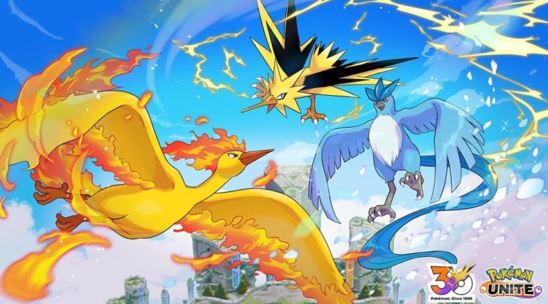 Legendary Bird Trio Coming to Pokémon UNITE