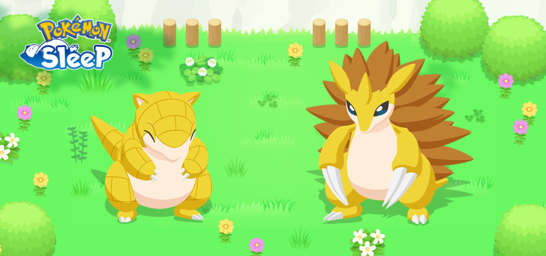 Pokemon Sleep Sandshrew and Sandslash Event