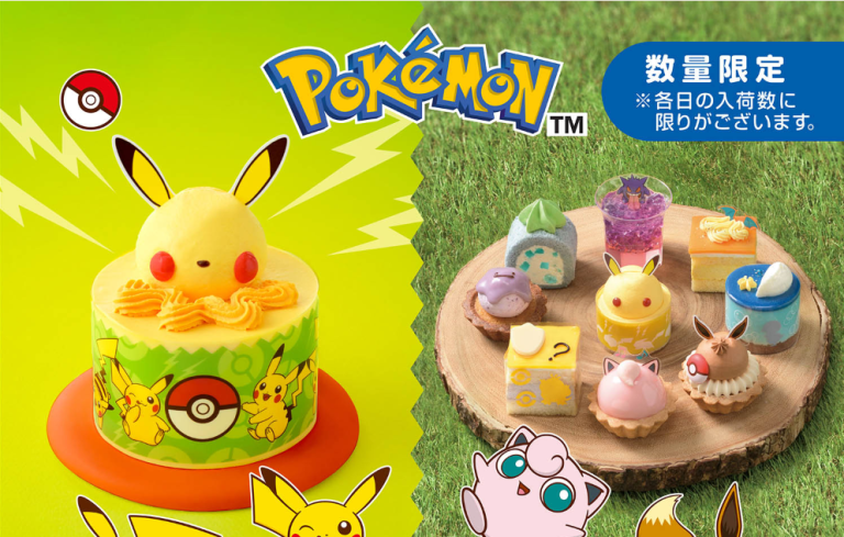 Morinaga Milk and Ginza Cozy Corner Reveal New Pokémon-Themed Dessert Collaboration in Japan