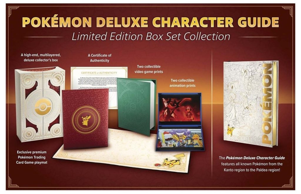 Pokémon Deluxe Character Guide and Limited Edition Box
