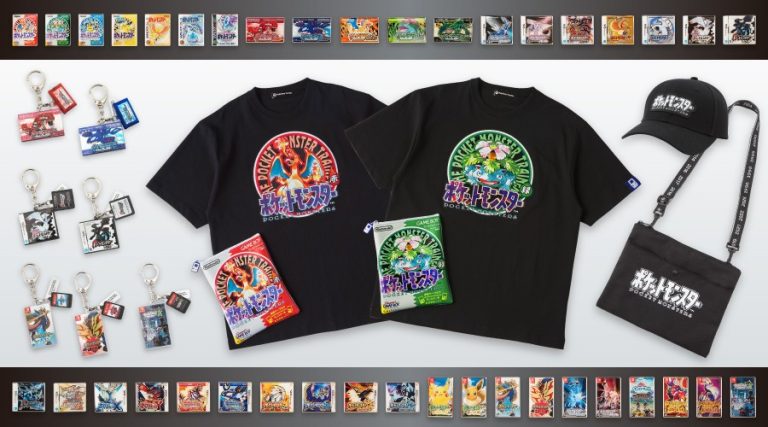 Pokémon Center Japan Celebrates 30 Years of Adventure with Classic Game Package Merchandise