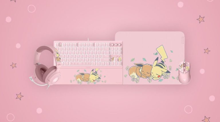Razer Adorable Pikachu & Eevee Gaming Accessories