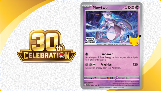 Special Mewtwo Pokémon TCG Promo