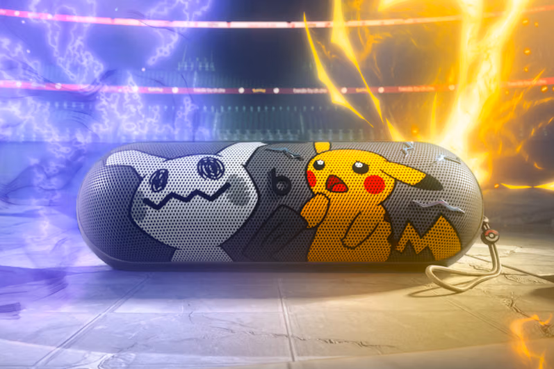 Pokémon x Beats Collaboration Launches Special Edition Beats Pill Speaker