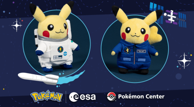 Pokémon Center x European Space Agency Collaboration